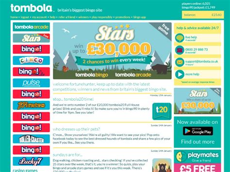 tombola arcade slots|tombola bingo online play bingo.